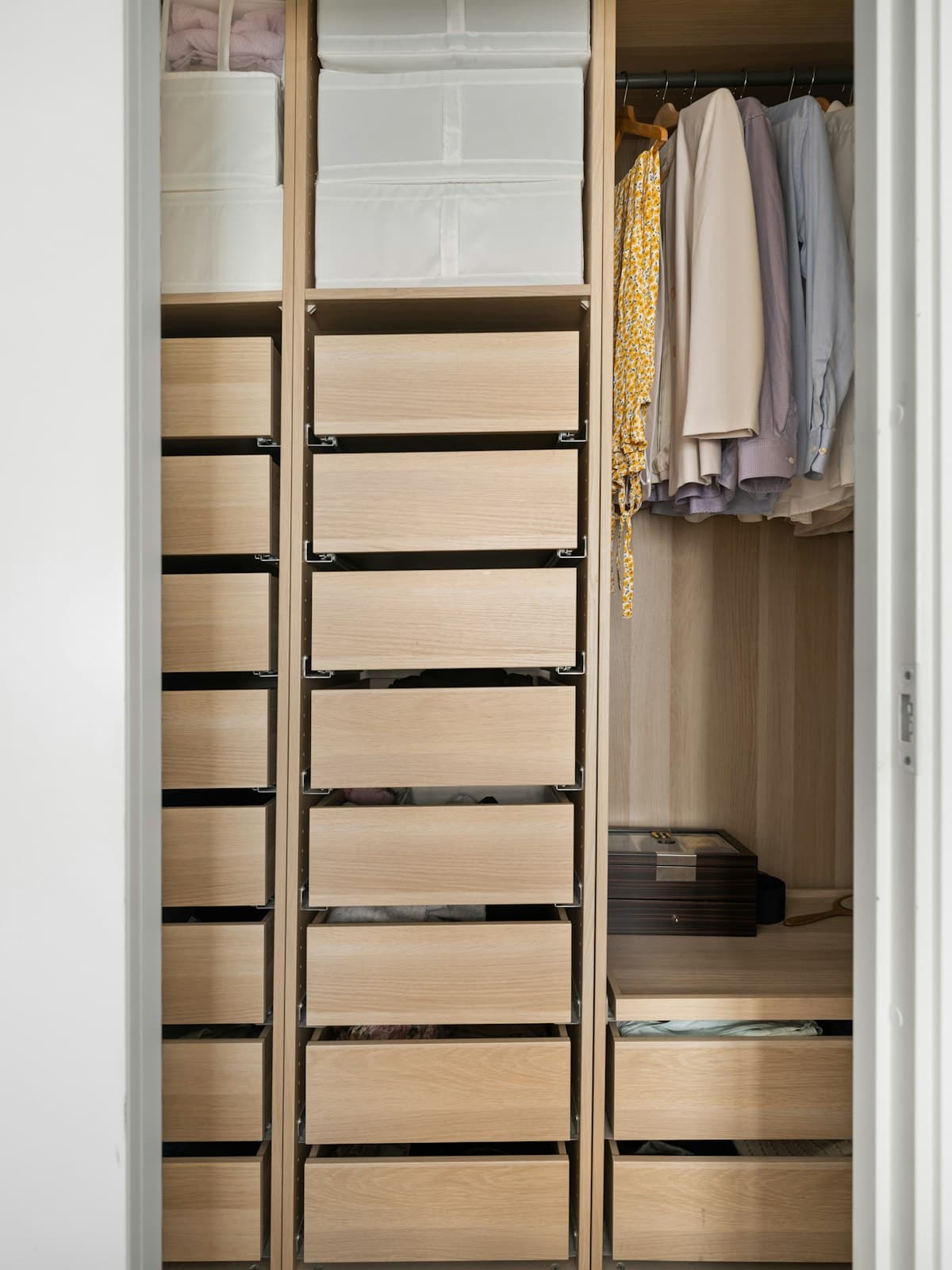 Silent-Glide Wardrobe Track